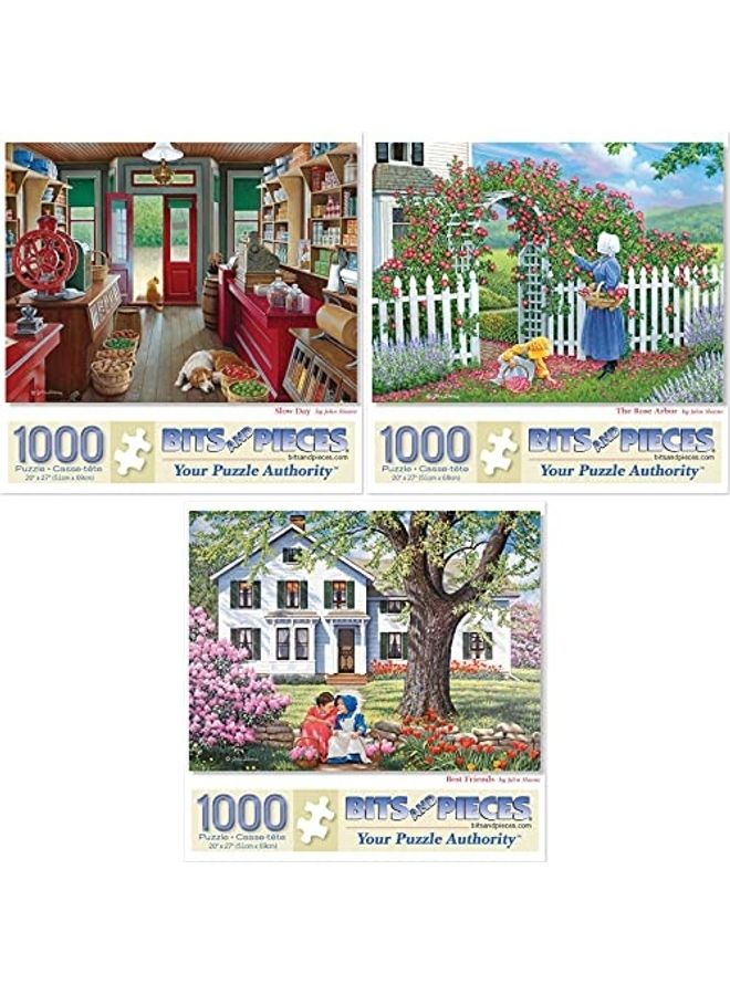 بيتس آند بيسيز طقم قيمة مكون من 1000 قطعة من ثلاثة ألغاز متشابكة - Image 1