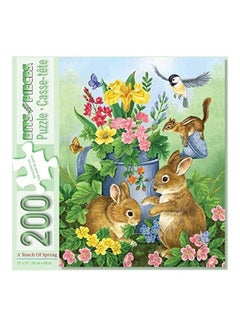 200-Piece A Touch Of Spring Jigsaw Puzzles Set