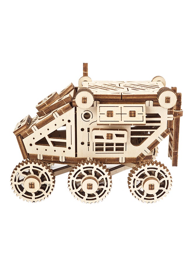 أوجيرز أحجية خشبية ثلاثية الأبعاد Mars Buggy من 95 قطعة - لون بني كاميل 10x0.9x27.5سم - Image 1