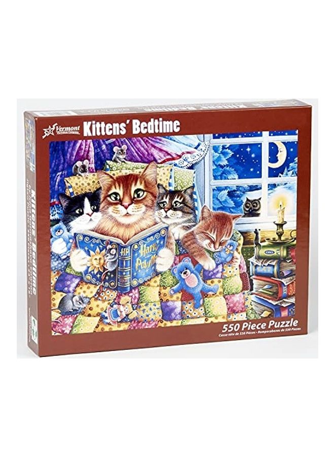 550-Piece Kitten Bedtime Jigsaw Puzzle Set - v1640858177/N52316244A_2