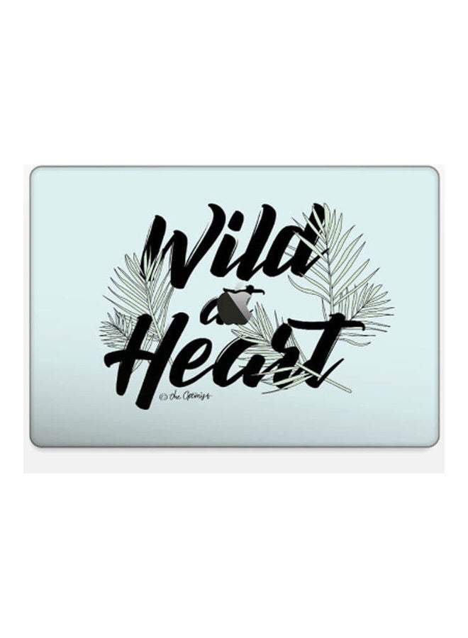 Generic Wild At Heart Skin Cover For Macbook Pro 16 (2019) Multicolour 
