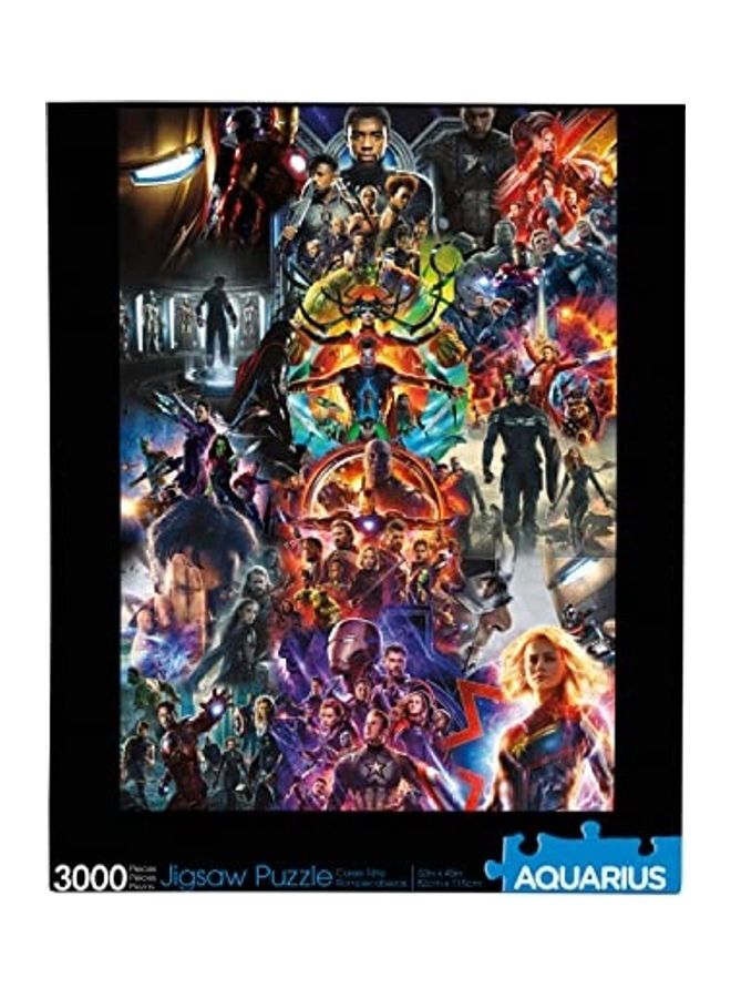 Aquarius 3000-Piece Marvel Avengers Collage Jigsaw Puzzle Set  - Image 1