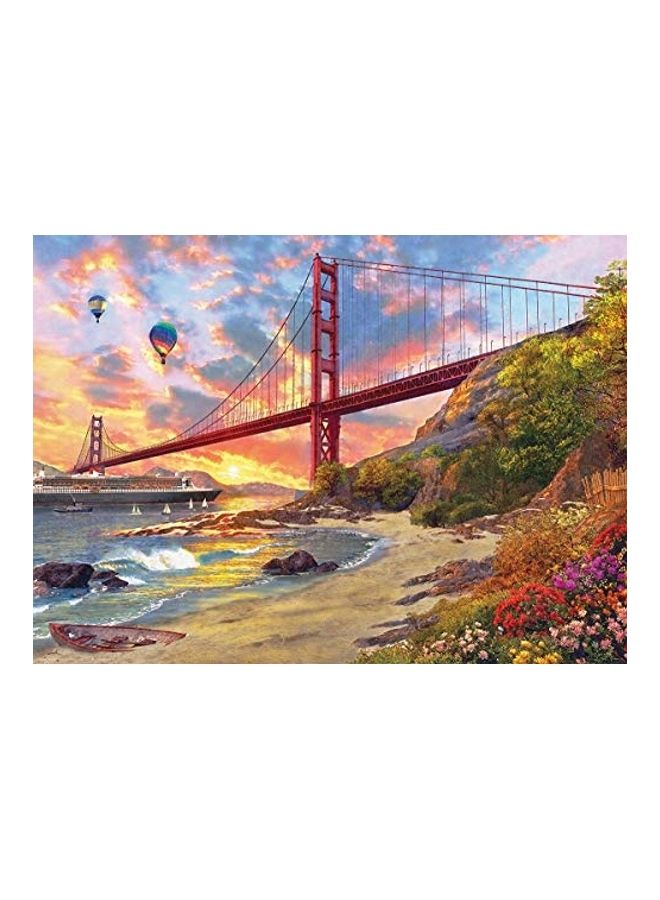 eurographics - 1000-Piece Baker Beach, California By Dominic Davison Jigsaw Puzzles Set - Image 1