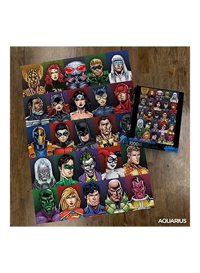Aquarius 1000-Piece Licensed Dc Comics Merchandise And Collectibles Glare Puzzles Set  - Image 3