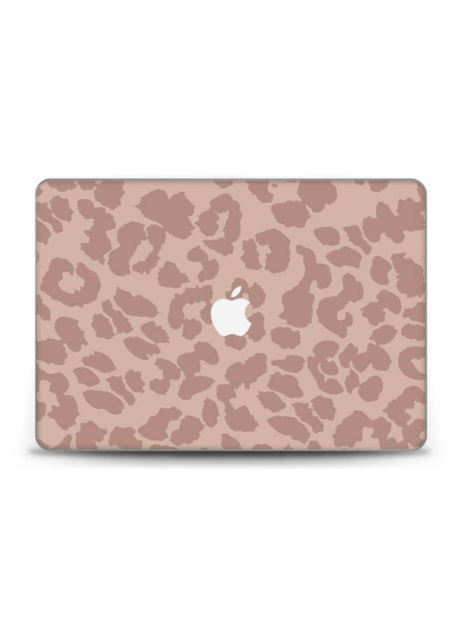 Beige Leo Skin Cover For Macbook Air 13 (2017) Multicolour