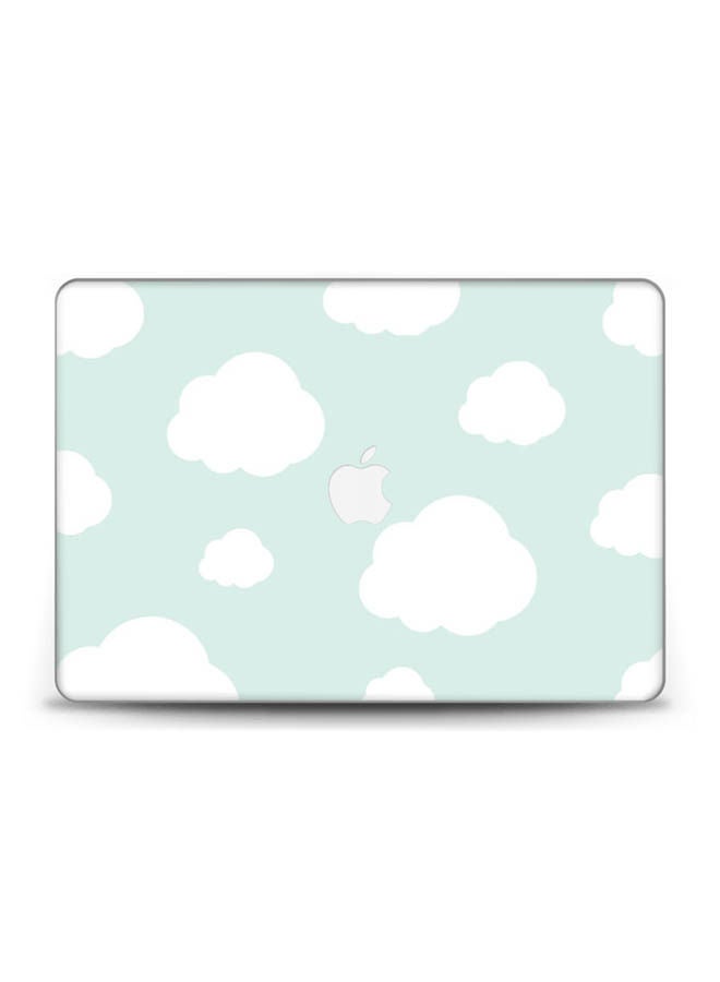 Generic Safe Cloud Minty Breeze Skin Cover For Macbook Air 13 (2017) Multicolour 