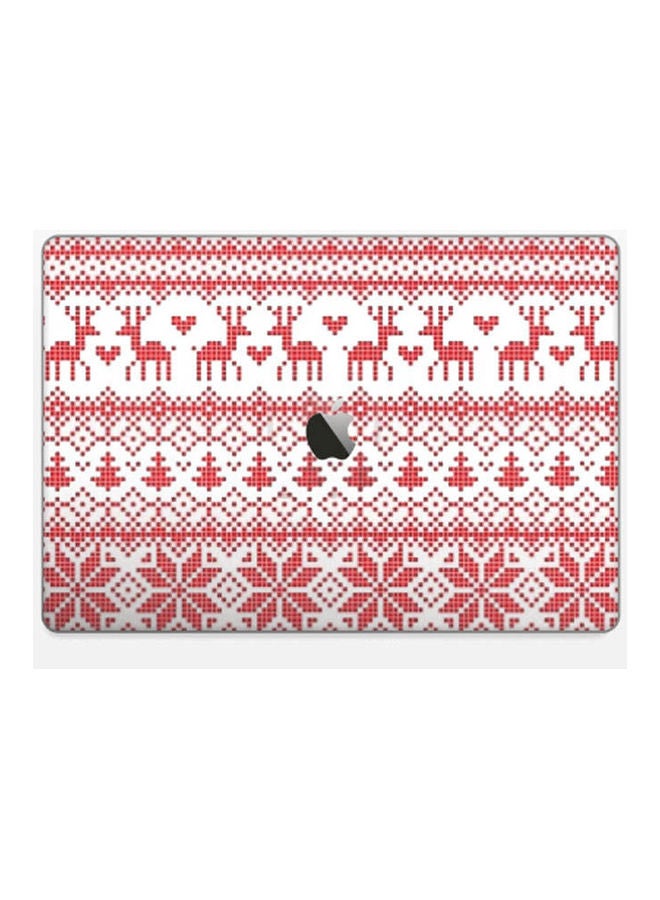 Holiday Sweater Skin Cover For Macbook Pro 16 (2019) Multicolour 
