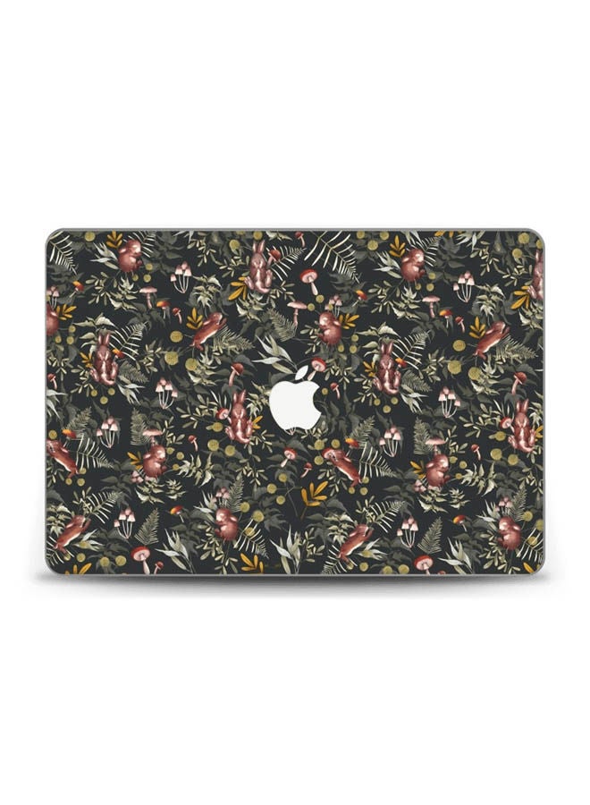 Generic Small Cute Rabbits Skin Cover For Macbook Air 13 (2017) Multicolour 
