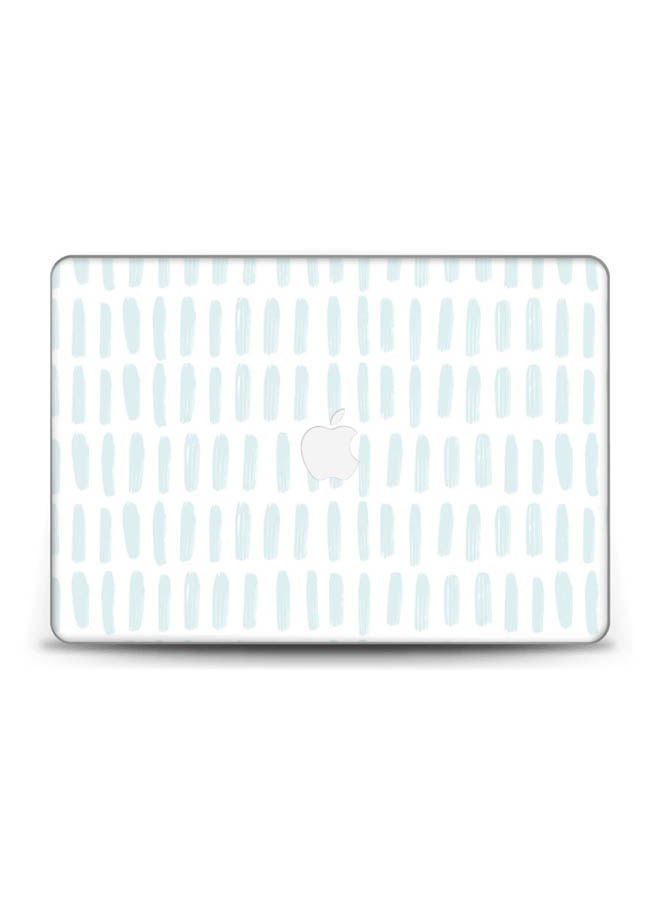 Generic - Light Stripes Skin Cover For Apple MacBook Air 13 (2017) Blue - Image 1