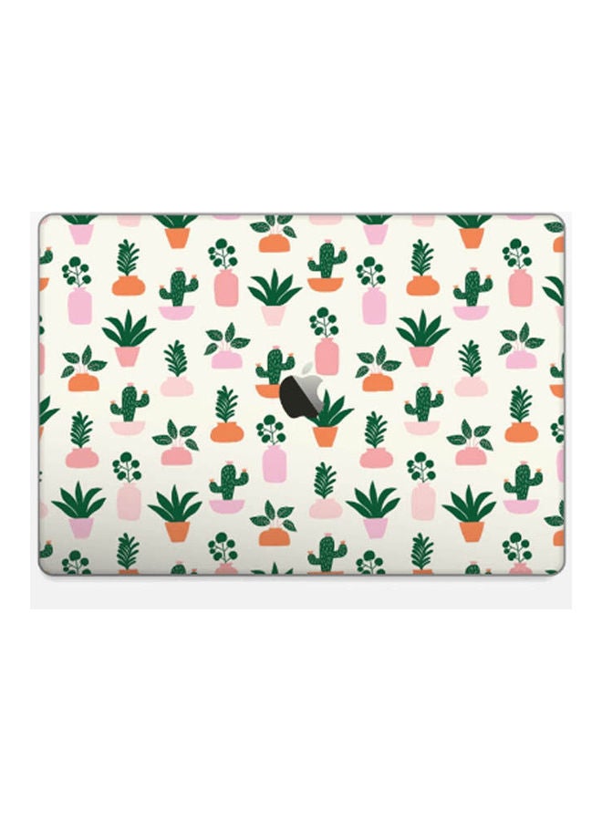 Plants In Pots Skin Cover For Macbook Pro 16 (2019) Multicolour