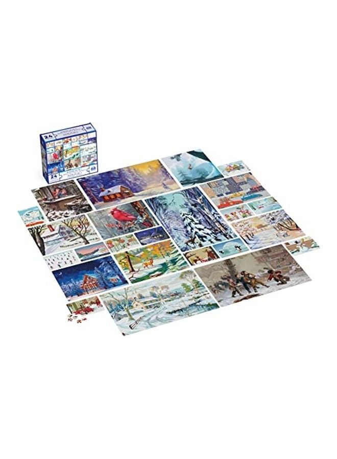 سبن ماستر 24 In 1 Winter Snow Illustration Landscape - Image 4