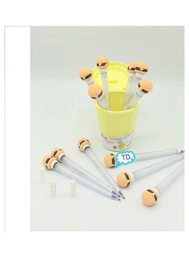 قلم جل سيليكون شين تشاو بيرجرز أزرق