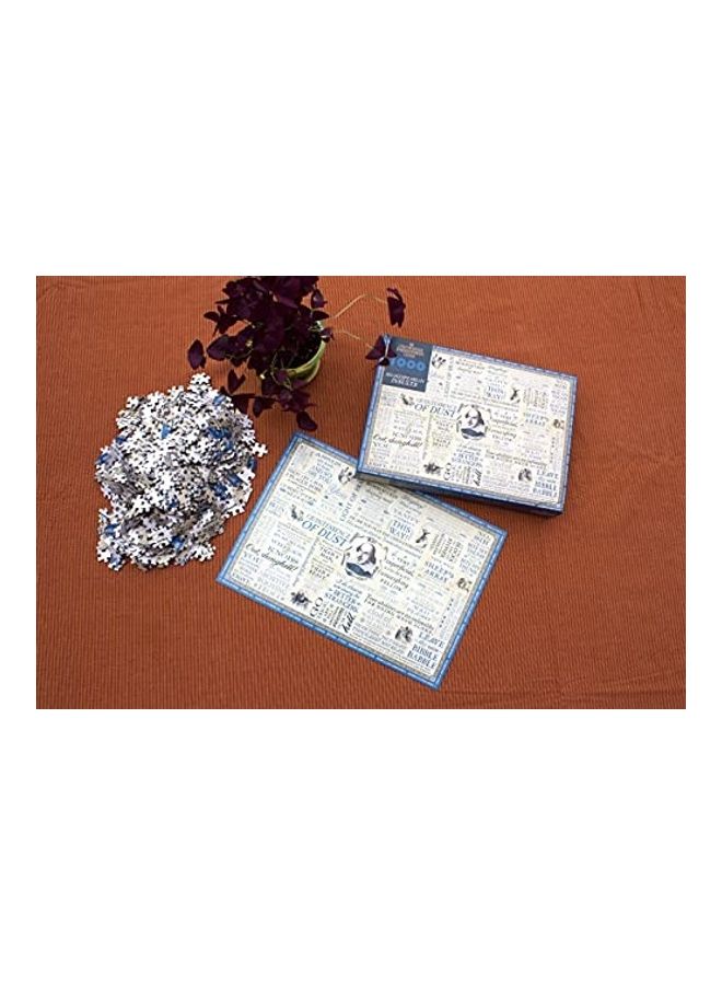 ذي أن إمبلويد فيلوسوفرز جيلد مجموعة أحجية قطع تركيب بتصميم لشكسبير مكونة من 1000 قطعة - Image 2