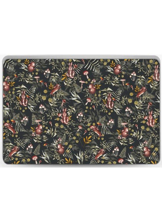 Generic Small Cute Rabbits Skin Cover For Laptop Multicolour 