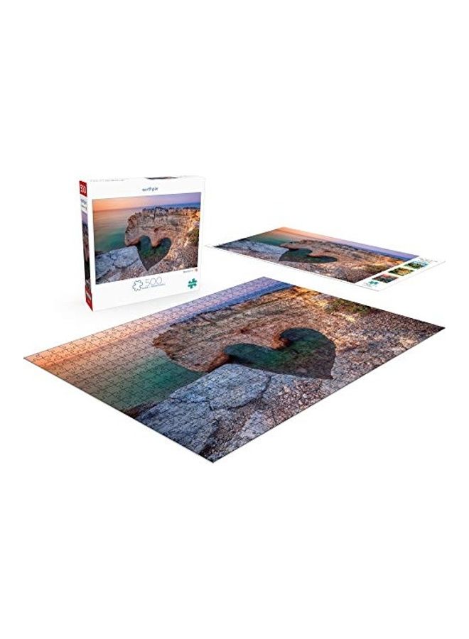 بافلو جايمز 500-Piece Heart Of The Coast Jigsaw Puzzle Set 21.25x15inch - Image 4