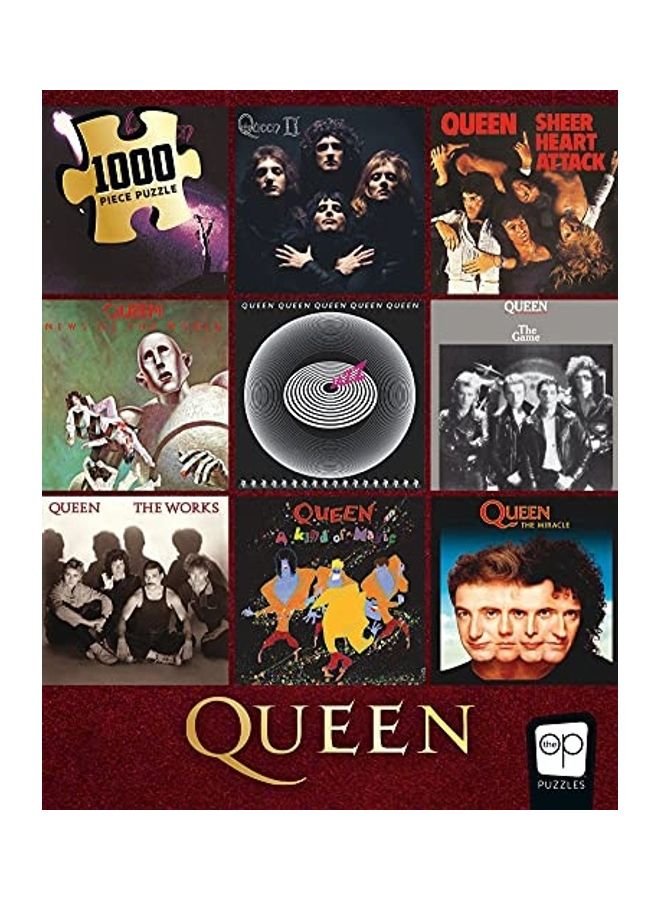 USAopoly 1000-Piece Queen Forever Jigsaw Puzzles Set 