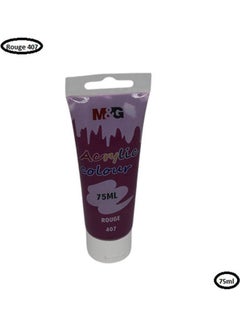 M&G Acrylic Colour Tube Rouge 