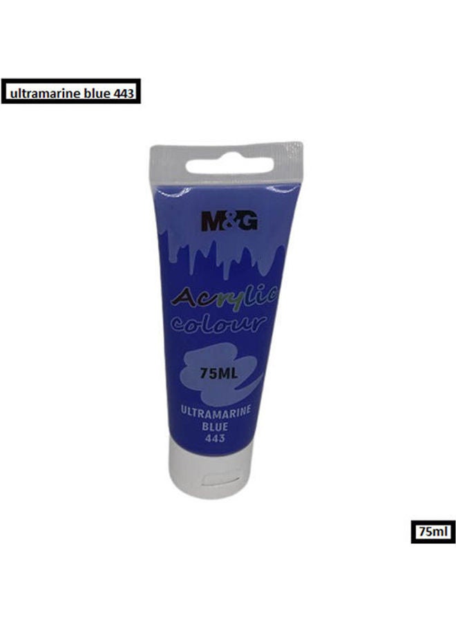 M&G Acrylic Colour Tube Blue 