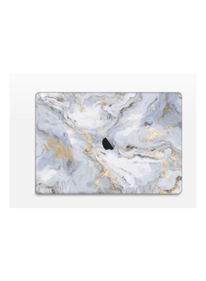 Gold Marble Skin Cover For Macbook Pro Touch Bar 15 2015 Blue 