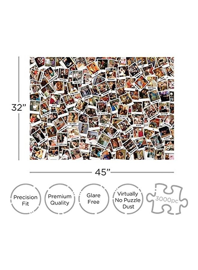 Aquarius 3000-Piece Friends Picture Jigsaw Puzzle Set  - Image 1