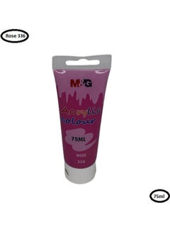 M&G Acrylic Colour Tube Rose 