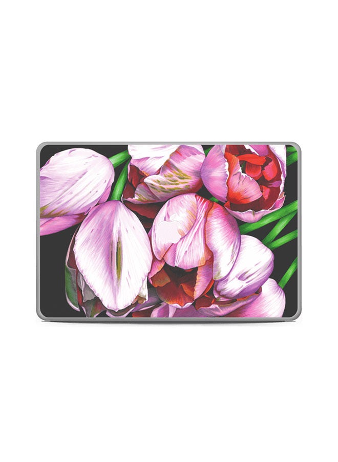 Tulips In Skin Cover For Macbook Pro Touch Bar 15 2015 Pink