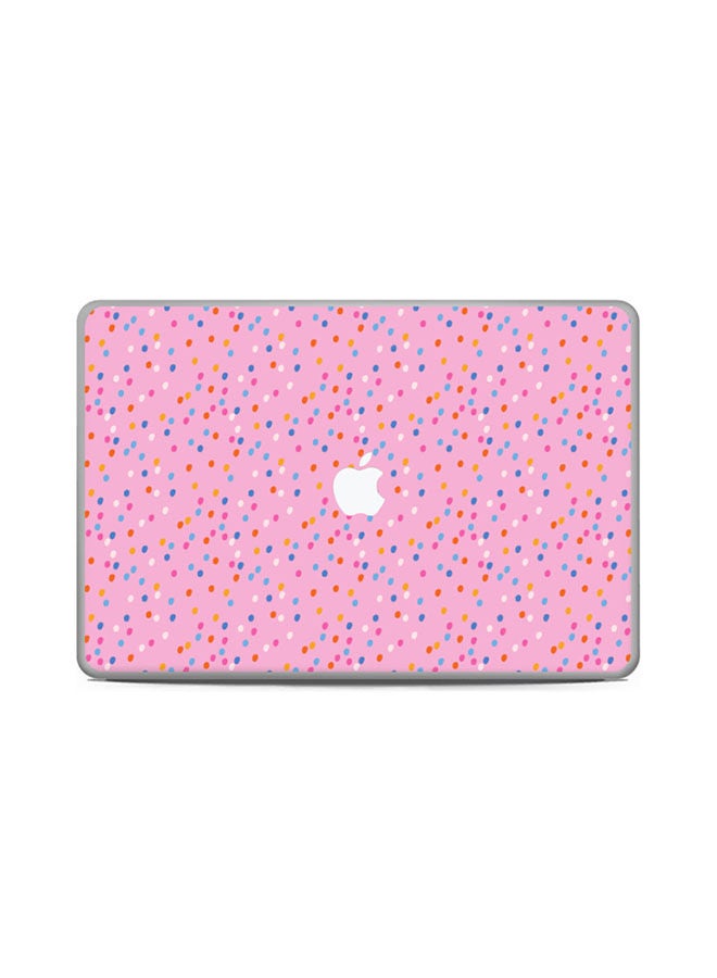 Bubbly Skin Cover For Macbook Pro Touch Bar 15 2015 Pink