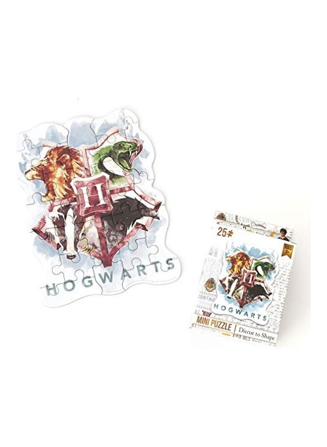 بلاي هاوس مجموعة أحجيات قطع تركيب صغيرة بتصميم منزل هوغوورتس من سلسلة أفلام "Harry Potter" من 25 قطعة - Image 2