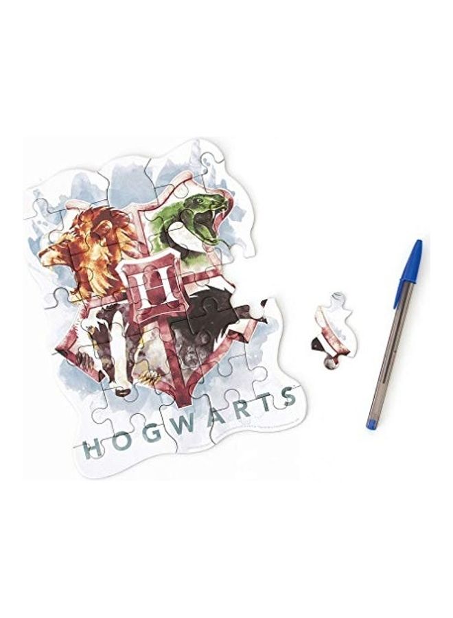 بلاي هاوس مجموعة أحجيات قطع تركيب صغيرة بتصميم منزل هوغوورتس من سلسلة أفلام "Harry Potter" من 25 قطعة - Image 3