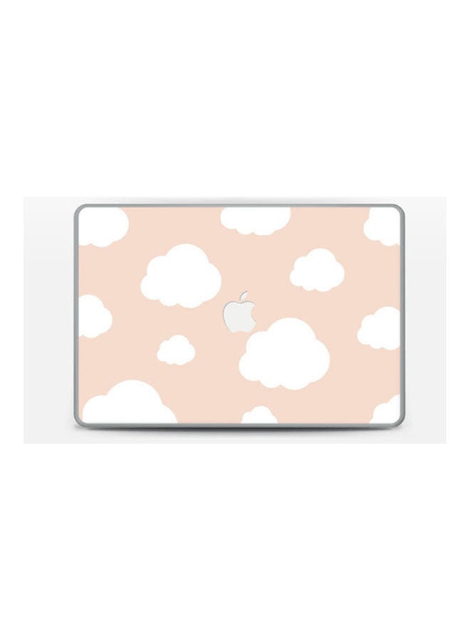 Generic Safe Cloud Peachy Warmth Skin Cover For Macbook Pro 15 (2015) Multicolour 