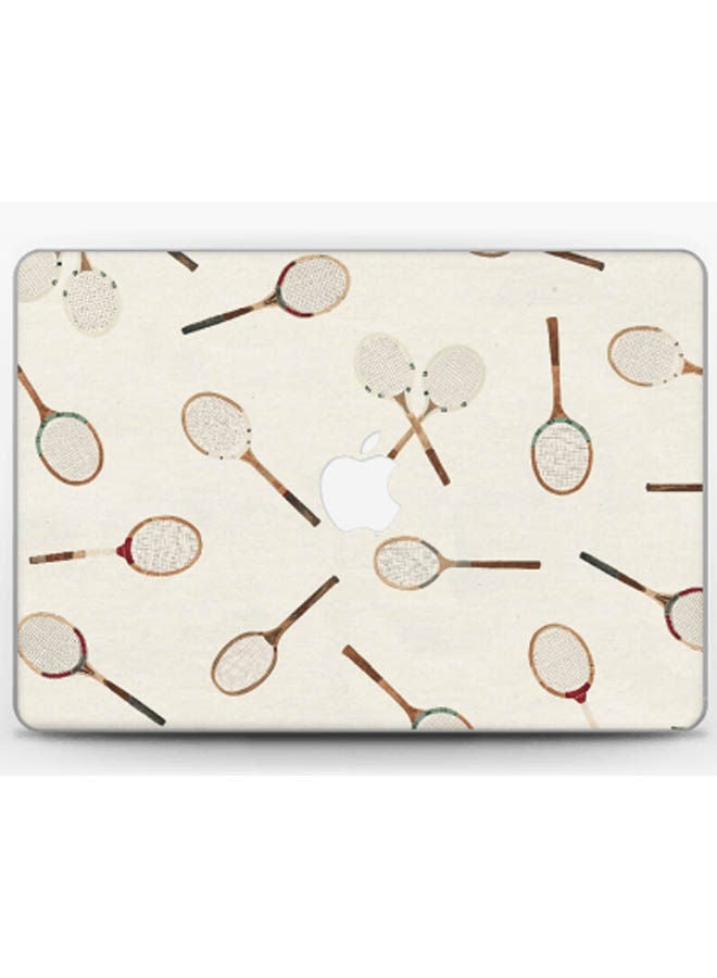 Tennis Racket Skin Cover For Macbook Pro Retina 13 (2015) Multicolour