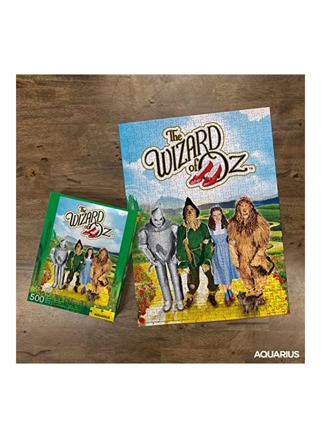 Aquarius 500-Piece Licensed Wizard Of Oz Merchandise And Collectibles Glare Jigsaw Puzzles Set  - Image 3