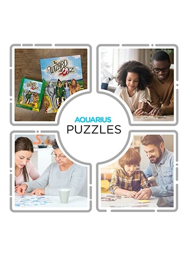 Aquarius 500-Piece Licensed Wizard Of Oz Merchandise And Collectibles Glare Jigsaw Puzzles Set  - Image 4