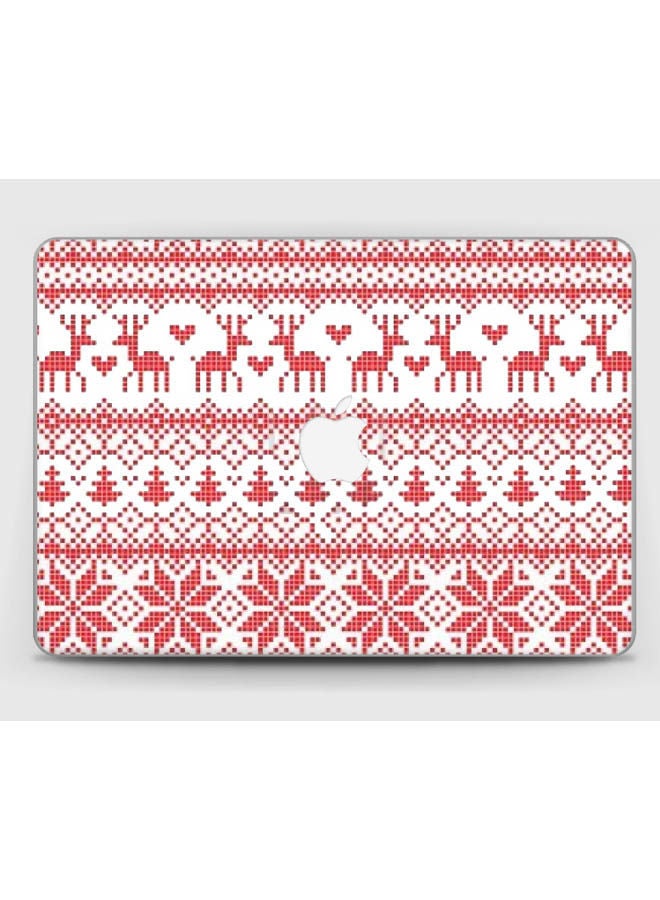 Holiday Sweater Skin Cover For Macbook Pro Retina 13 (2015) Multicolour 