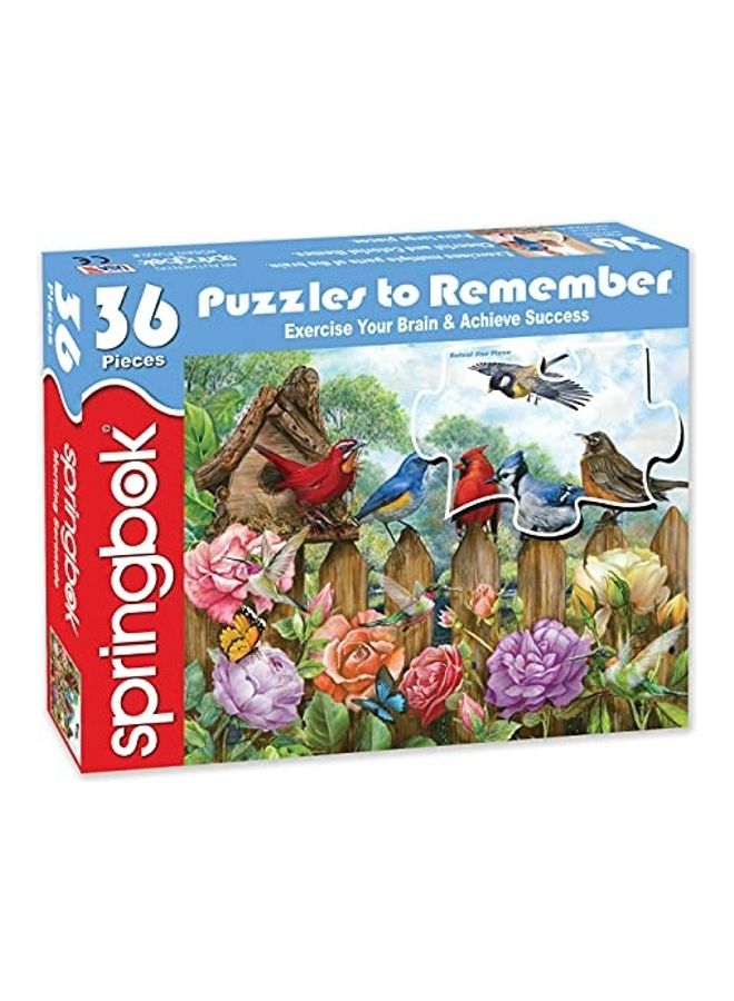 سبرينغبوك 36-Piece Morning Serenademade In USA Jigsaw Puzzles Set - Image 1