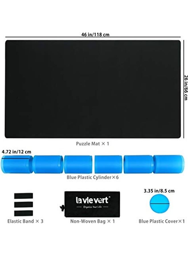 لا في فير حصيرة تخزين أحجية من النيوبرين بسماكة 2 مم، 1500 قطعة، مزدوجة الجوانب، مع حقيبة غير منسوجة واسطوانة بلاستيكية - Image 4