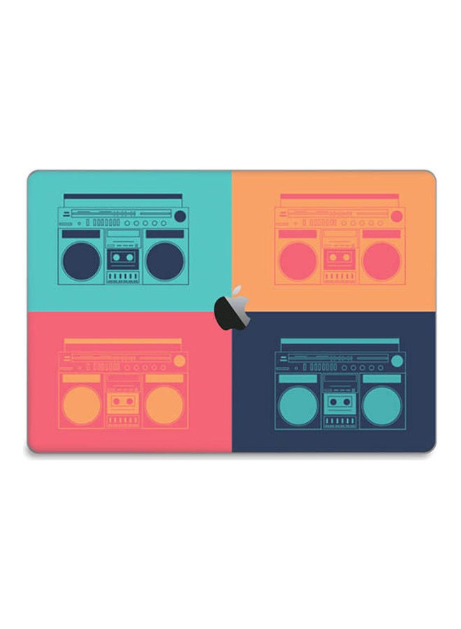 Boombox World Skin Cover For Macbook Pro Touch Bar 2016 Multicolour