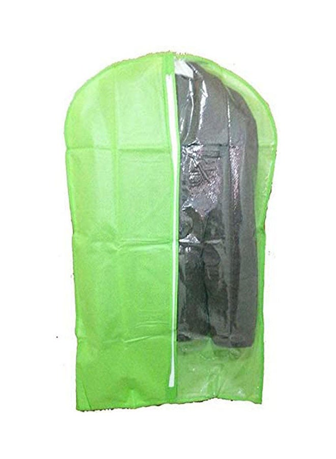 Dust Cover Hanging Garment Bags For Breathable Storage Of Suits, Dresses Green 