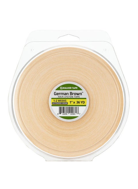 Hair System Tape Roll Beige 1 Inch x 36 Yards