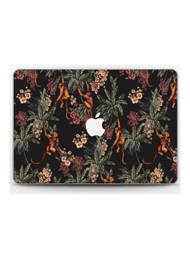 Jungle Monkeys Skin Cover For Macbook Pro Retina 13 (2015) Multicolour 