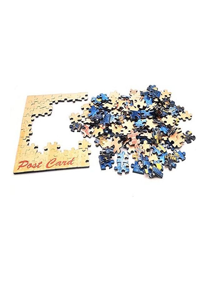CHengQiSM - 450-Piece Starry Night And Rhone River With Sunflower Jigsaw Puzzle Set 6x4inch - Image 1