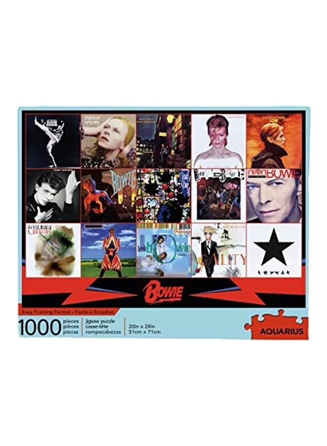 Aquarius - 1000-Piece David Bowie Albums Jigsaw Puzzle Set 20x28inch - Image 1