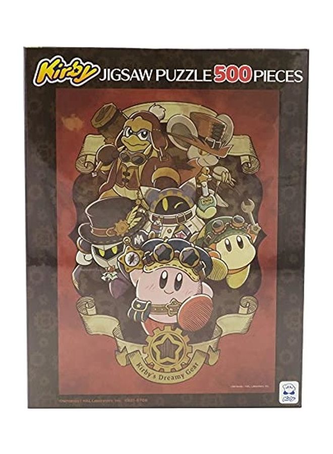 500-Piece Kirby's Dreamy Gear Jigsaw Puzzles Set - v1640862532/N52315558A_2