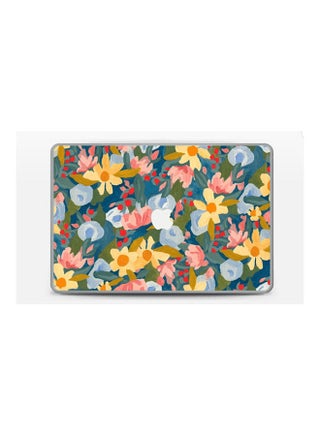 Flower Wall Skin Cover For Macbook Pro 15 (2015) Multicolour - v1640862686/N52294926A_1