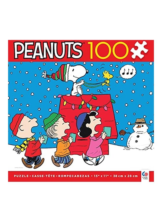 سيكو 100-Piece Peanuts Jigsaw Puzzle Set 15x11inch  - Image 1