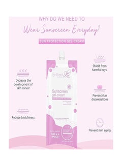 Brilliant Skin Essentials 2-Piece SPF 30 Sunscreen Gel Cream Pink 2 X 50grams  - Image 2