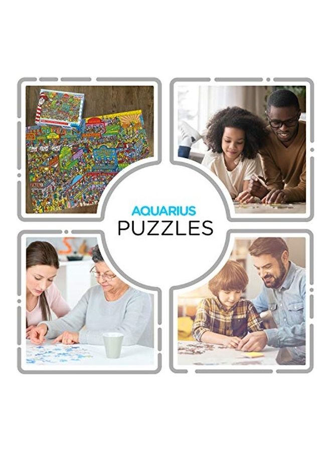 Aquarius 1000-Piece Where's Waldo Wild West Jigsaw Puzzle Set 20x28inch  - Image 3