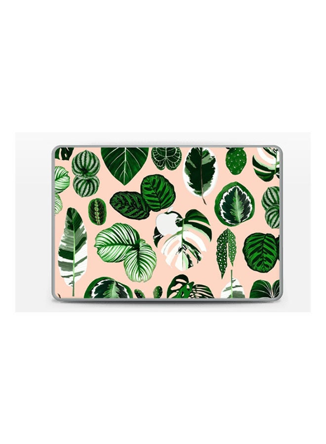 Generic Leaf Collection Skin Cover For Macbook Pro 15 (2015) Multicolour 