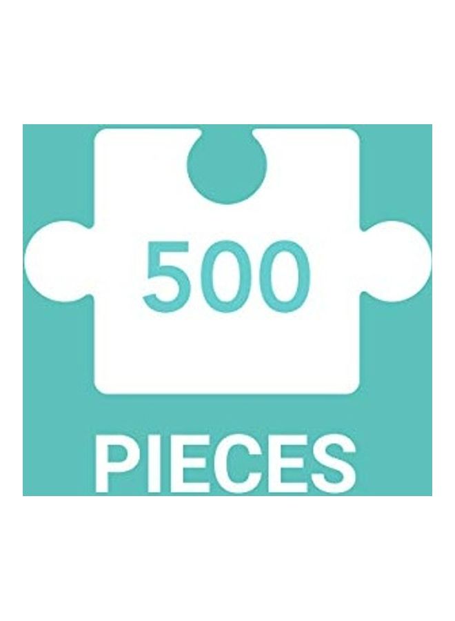 Galison 500-Piece Bird Feather Jigsaw Puzzle Set  - Image 2