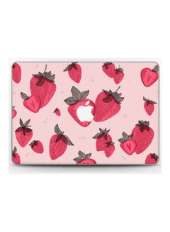 Generic Strawberry Kisses Skin Cover For Macbook Pro Retina 13 (2015) Multicolour 